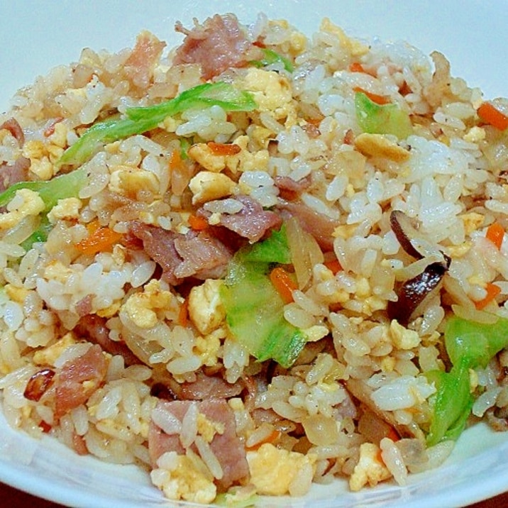 余った生ハムとレタスでチャーハン レシピ 作り方 By アシガン 楽天レシピ 余った生ハムとレタスでチャーハン レシピ 作り方 By アシガン 楽天レシピ